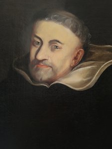 Portrait of Father Franciszek Grabiecki by Tomasz Muszyński